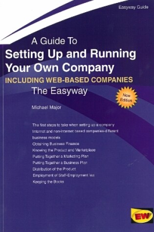 Cover of Setting Up And Running Your Own Company (including Setting Up An Internet Business)