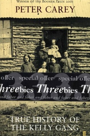 Cover of Threebies: Peter Carey