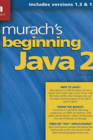 Cover of Murach's Beginning Java 2