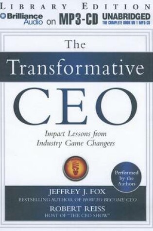 Cover of The Transformative CEO