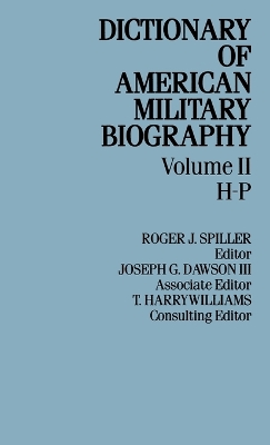 Book cover for Dict Amer Military Biog V2