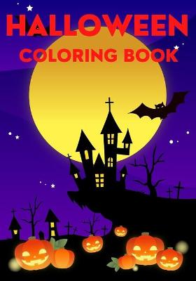 Book cover for Halloween Coloring Book