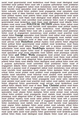Book cover for Political Fiction