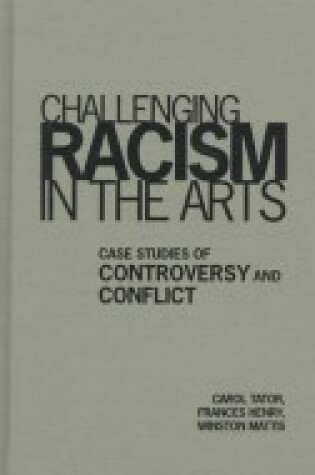 Cover of Challenging Racism in the Arts