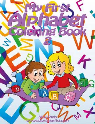 Book cover for My First Alphabet Coloring Book 2