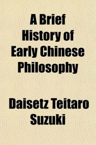 Cover of A Brief History of Early Chinese Philosophy