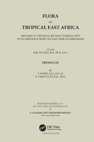 Cover of Flora of Tropical East Africa - Ebenaceae (1996)