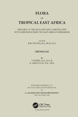 Book cover for Flora of Tropical East Africa - Ebenaceae (1996)