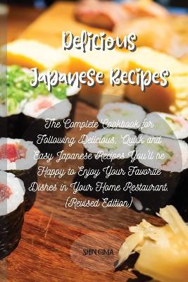 Book cover for Delicious Japanese Recipes