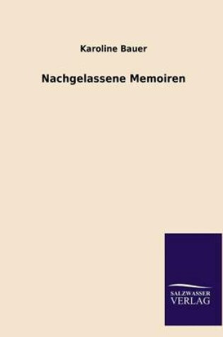 Cover of Nachgelassene Memoiren