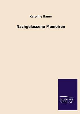 Book cover for Nachgelassene Memoiren