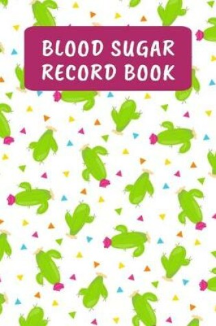 Cover of Blood Sugar Record Book