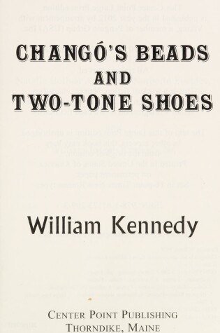 Cover of Chango's Beads And Two-Tone Shoes