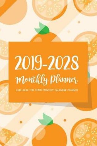 Cover of 2019-2028 Ten Years Monthly Calendar Planner
