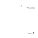 Cover of Computers in Architecture