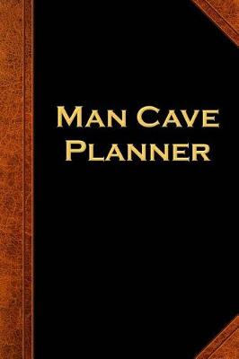 Cover of 2019 Daily Planner For Men Man Cave Planner Vintage Style