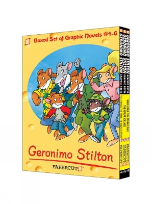 Book cover for Geronimo Stilton Boxed Set Vol. 4-6