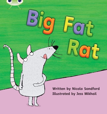 Book cover for Bug Club Phonics - Phase 2 Unit 5: Big Fat Rat