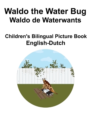 Book cover for English-Dutch Waldo the Water Bug / Waldo de Waterwants Children's Bilingual Picture Book
