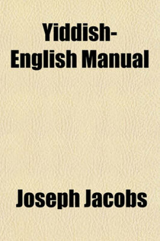 Cover of Yiddish-English Manual