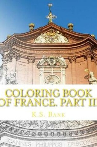 Cover of Coloring Book of France. Part III