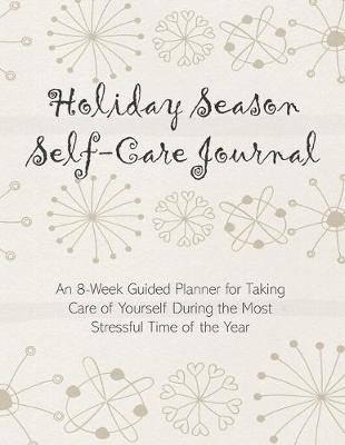 Book cover for Holiday Season Self-Care Journal