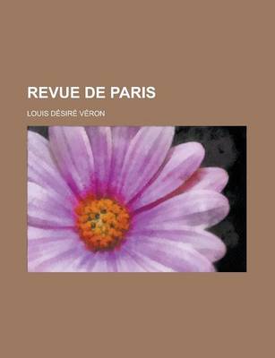 Book cover for Revue de Paris