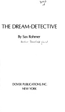 Book cover for Dream Detective