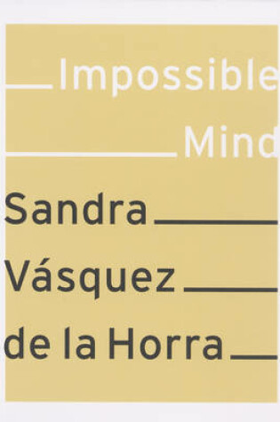Cover of Sandra Vasquez De La Horra
