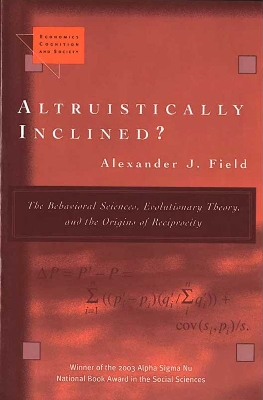 Book cover for Altruistically Inclined?