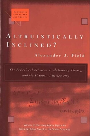 Cover of Altruistically Inclined?