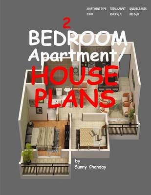 Book cover for 2 Bedroom Apartment / House Plans