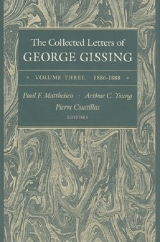 Cover of The Collected Letters of George Gissing Volume 3