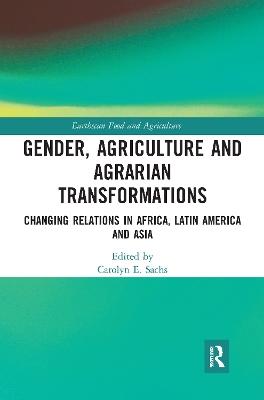 Book cover for Gender, Agriculture and Agrarian Transformations