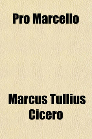 Cover of Pro Marcello