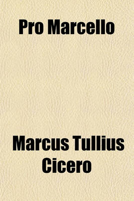 Book cover for Pro Marcello