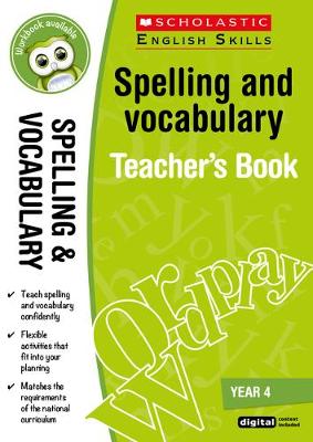 Cover of Spelling and Vocabulary Teacher's Book (Year 4)