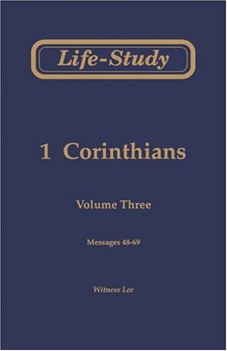 Book cover for Life-Study of 1 Corinthians