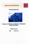 Book cover for Artists, Art Worlds and Studies