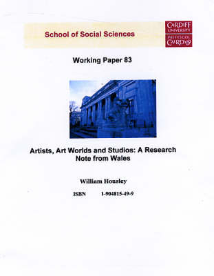 Cover of Artists, Art Worlds and Studies