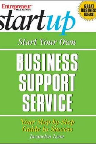 Cover of Start Your Own Business Support Service