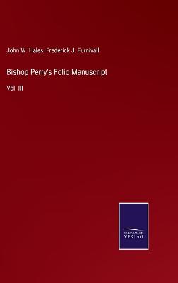 Book cover for Bishop Perry's Folio Manuscript