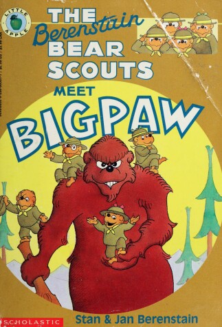 Book cover for The Berenstain Bear Scouts Meet Bigpaw