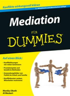 Cover of Mediation fur Dummies