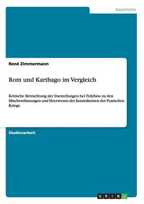 Book cover for Rom und Karthago im Vergleich