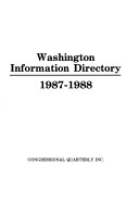 Book cover for Washington Information Directory, 1987-1988