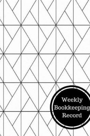 Cover of Weekly Bookkeeping Record