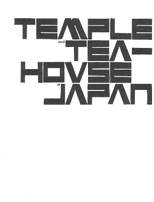 Book cover for Temple and Teahouse in Japan
