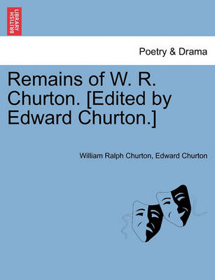 Book cover for Remains of W. R. Churton. [Edited by Edward Churton.]