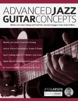 Book cover for Advanced Jazz Guitar Concepts